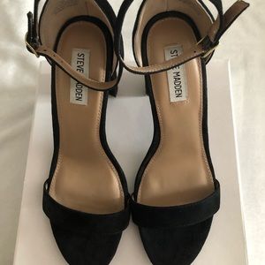 Carrson Black Suede Steven Madden